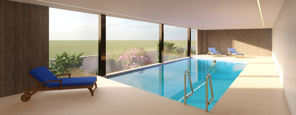 Vista de zonas comunes